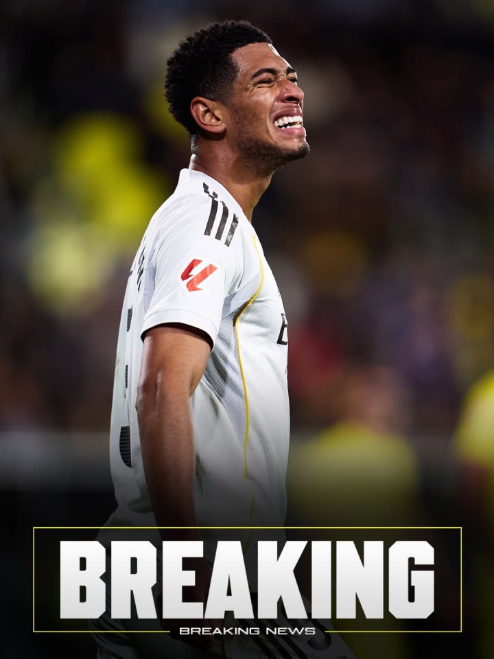 罗马诺+科贝：贝林厄姆预计缺席对阵曼城的欧冠1/8决赛